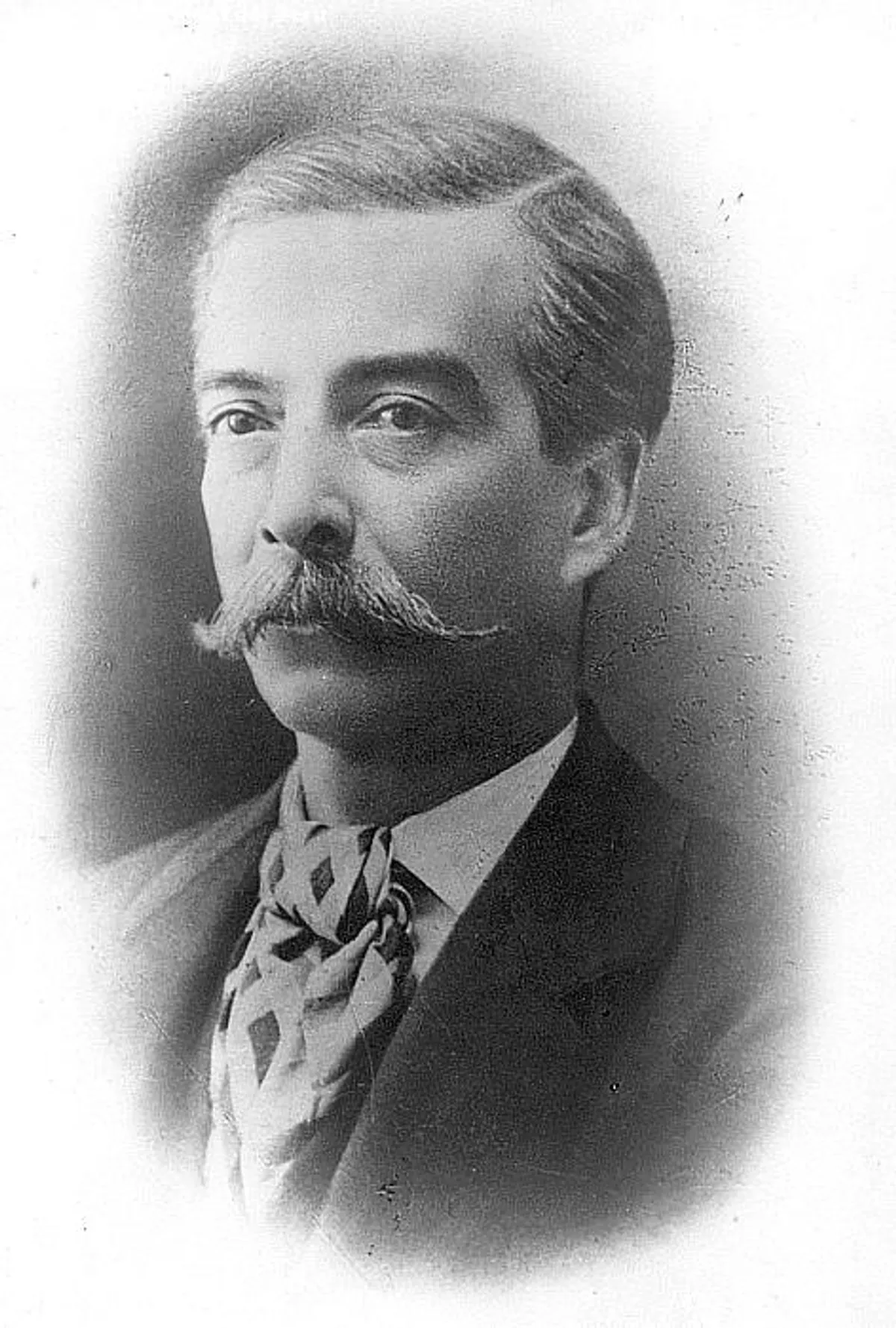 Retrato del poeta peruano Carlos Augusto Salaverry Ramírez