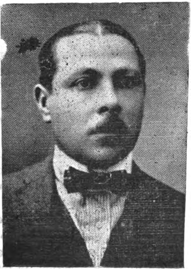 Retrato histórico de un maestro peruano de principios del siglo XX.